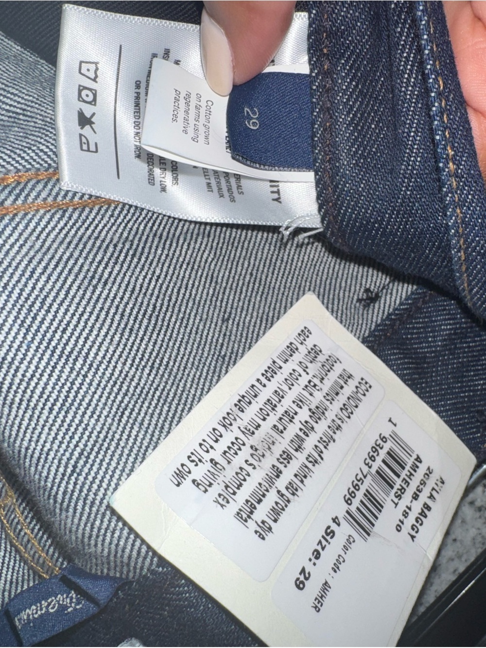 NWT Citizen of Humanity Ayla Baggy Jeans- Amherst - Picture 9 of 10